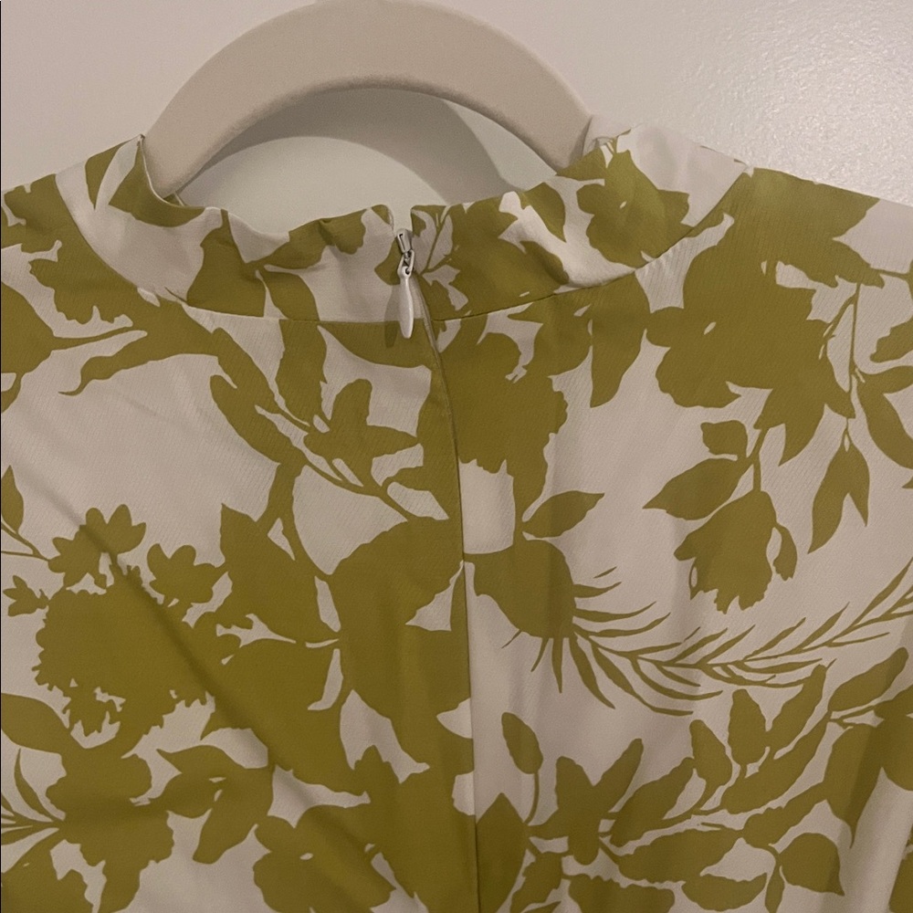 Ann Taylor Yellow Floral Midi Dress - Picture 6 of 6